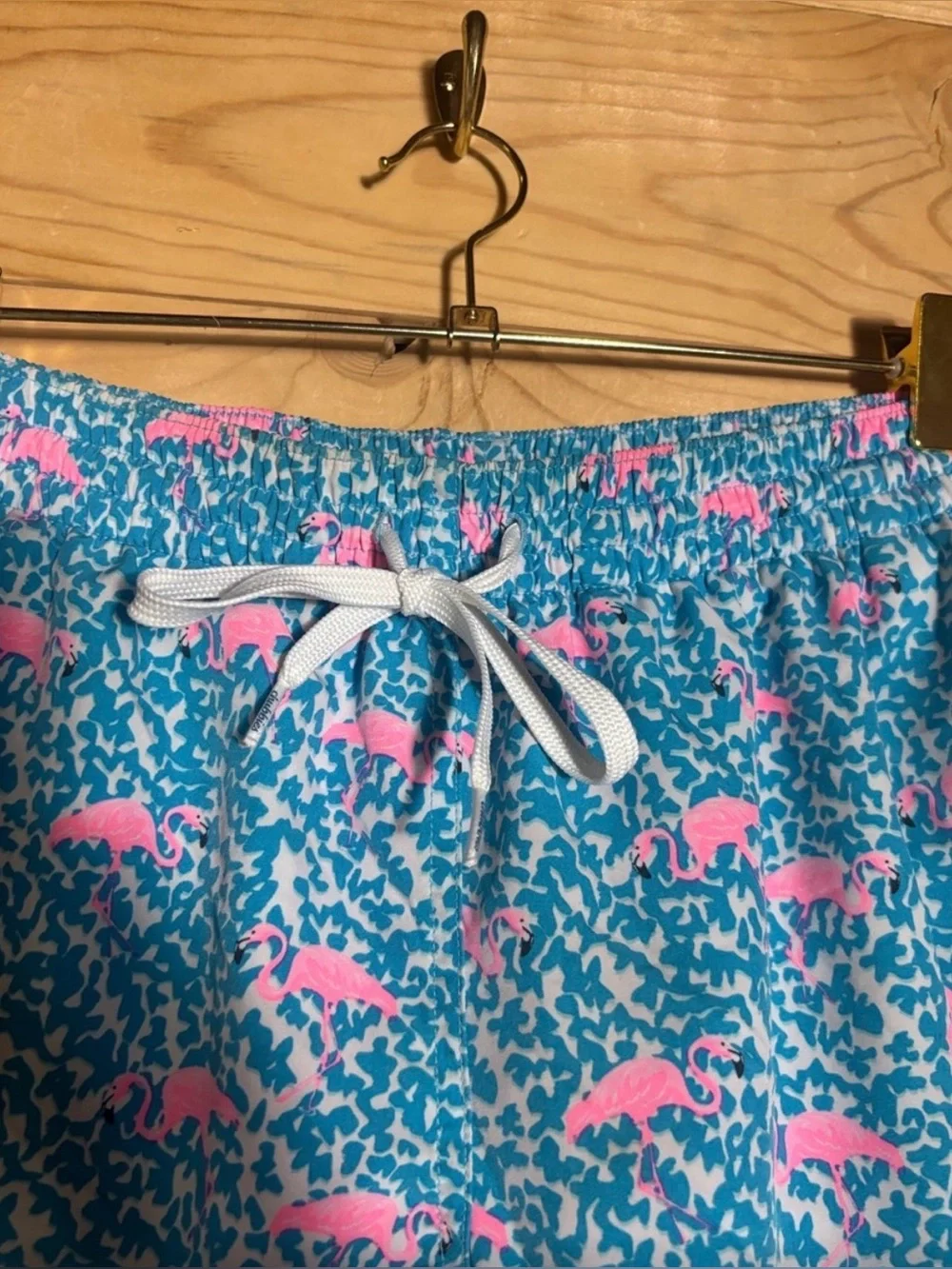 Chubbies Flamingo Swim Trunks Men’s Small 5.5” Inseam Pink Liner